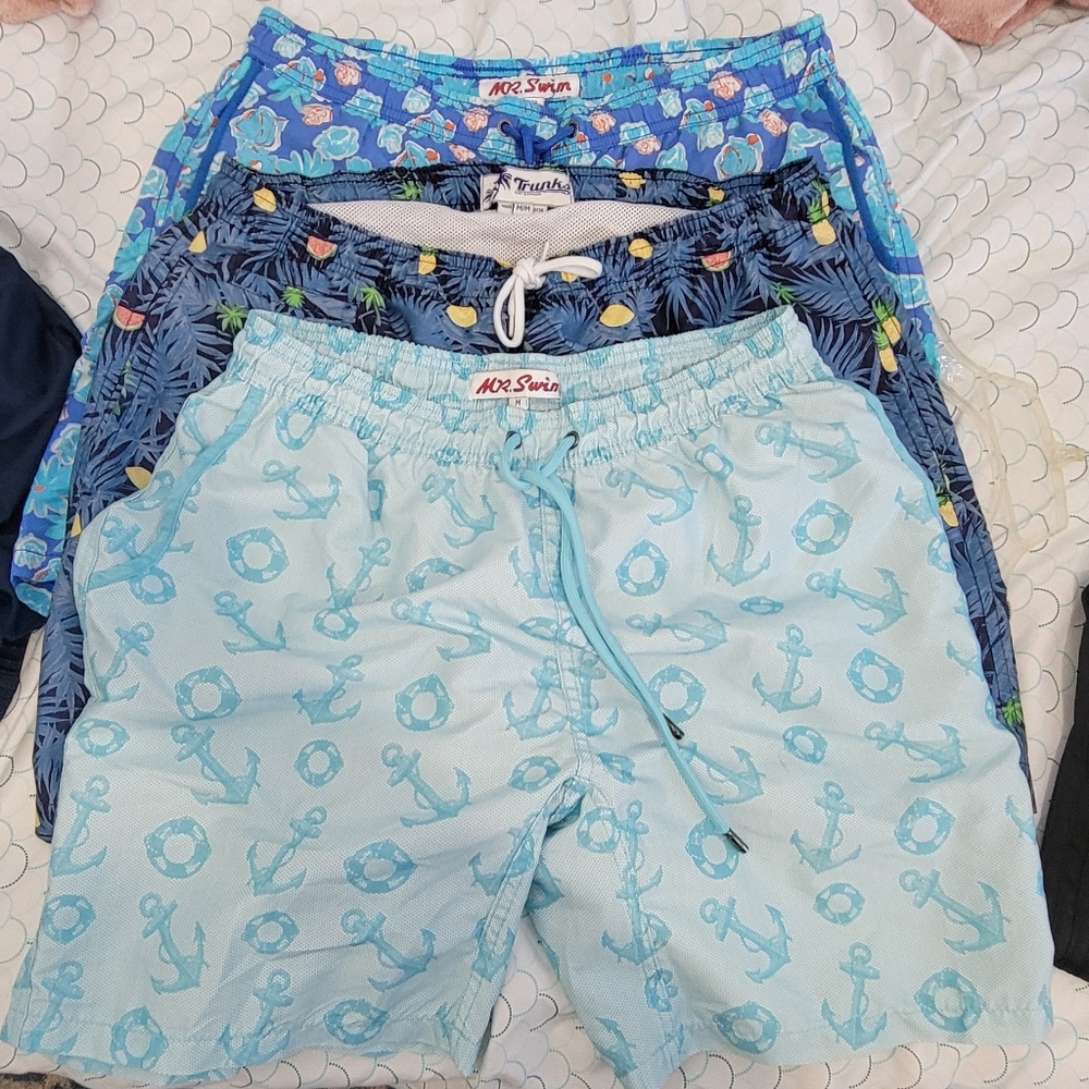 3 for 1 Boys Swim Shorts Size Medium